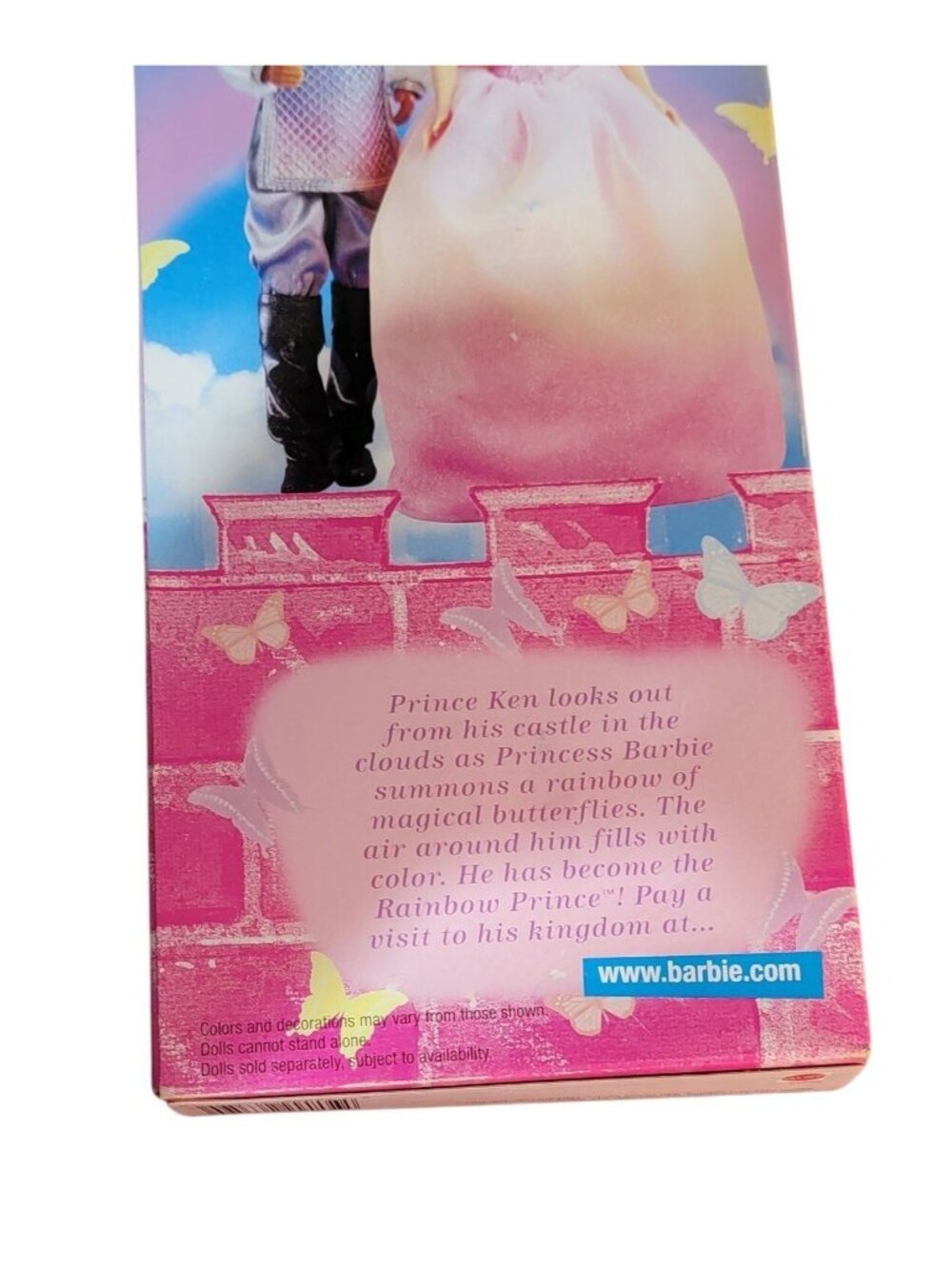 Barbie Rainbow Prince Ken Doll 1999 Mattel No. 26359 Collectors Vintage New - Picture 3 of 11